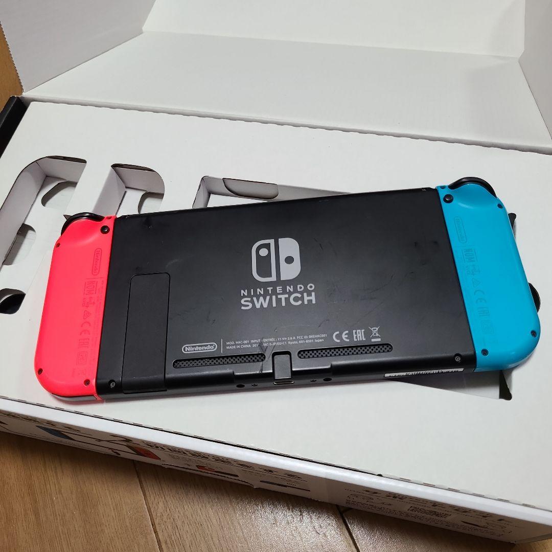(箱なし)Nintendo Switch　ニンテンドースイッチ本体セット①