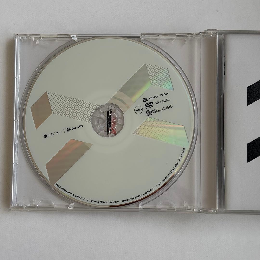 Da-iCE SiX 初回生産　DVD