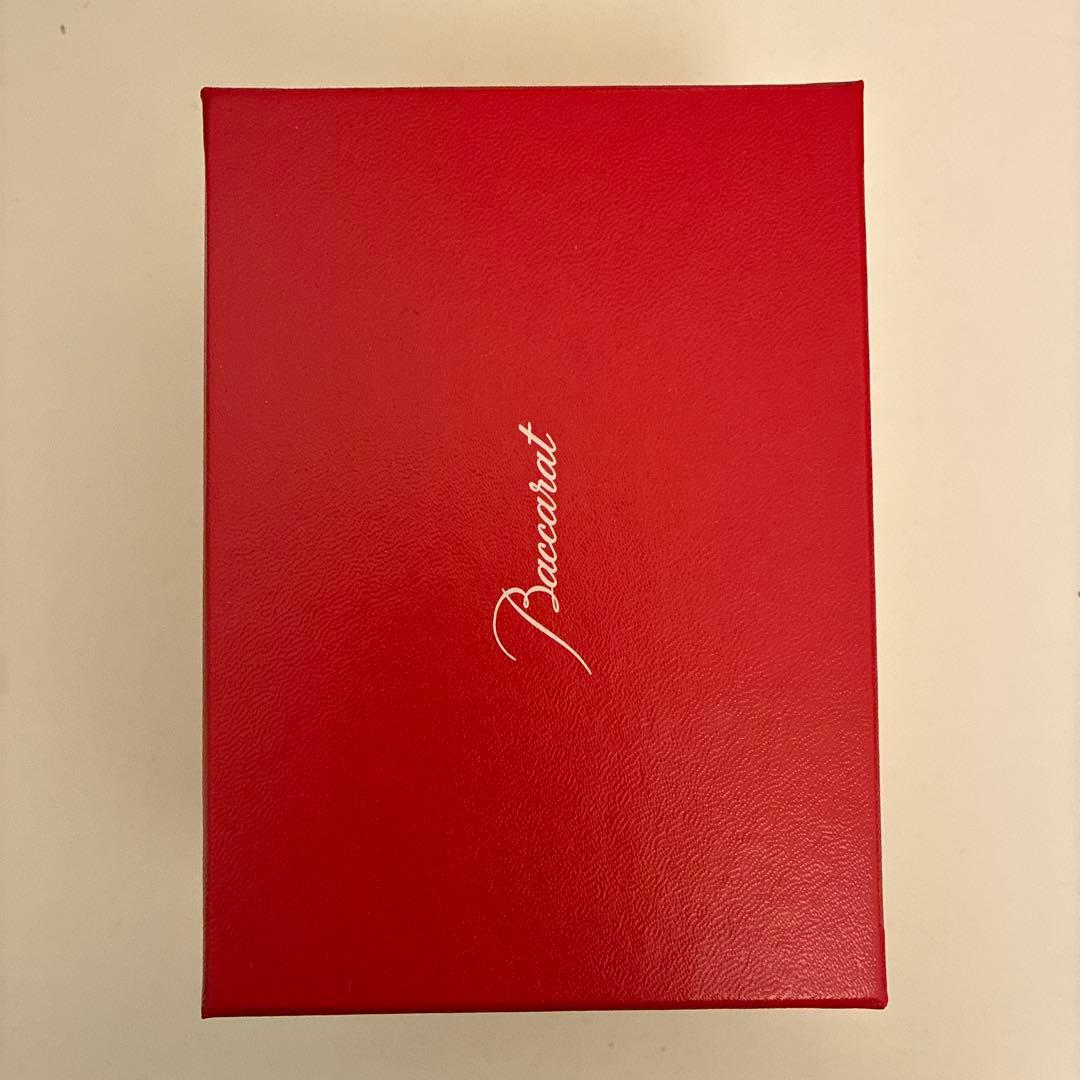 【新品】BACCARAT まねき猫 レッドオクトゴン（ボックス・紙袋付き）
