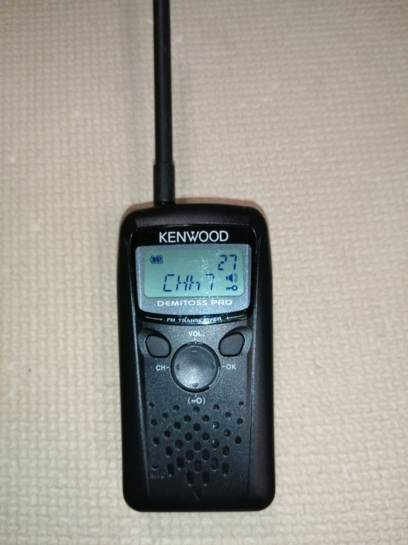 特定小電力トランシーバー　KENWOOD　UBZ-BM20R