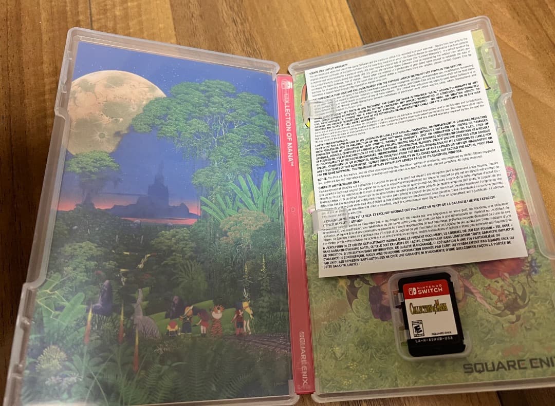 Collection of Mana switch 聖剣伝説-北米版