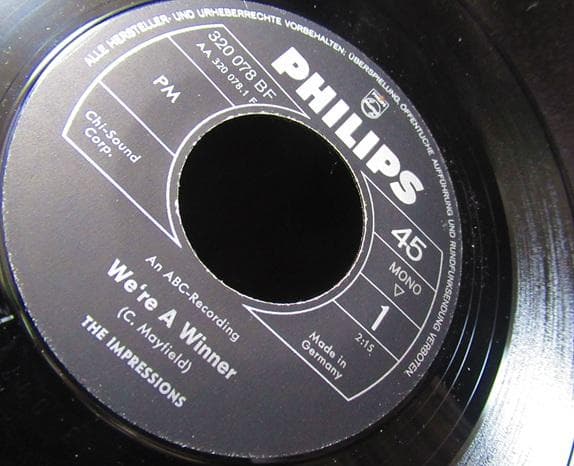 【Curtis Mayfield/ 希少 ドイツ原盤】モッズ　mods 山下達郎