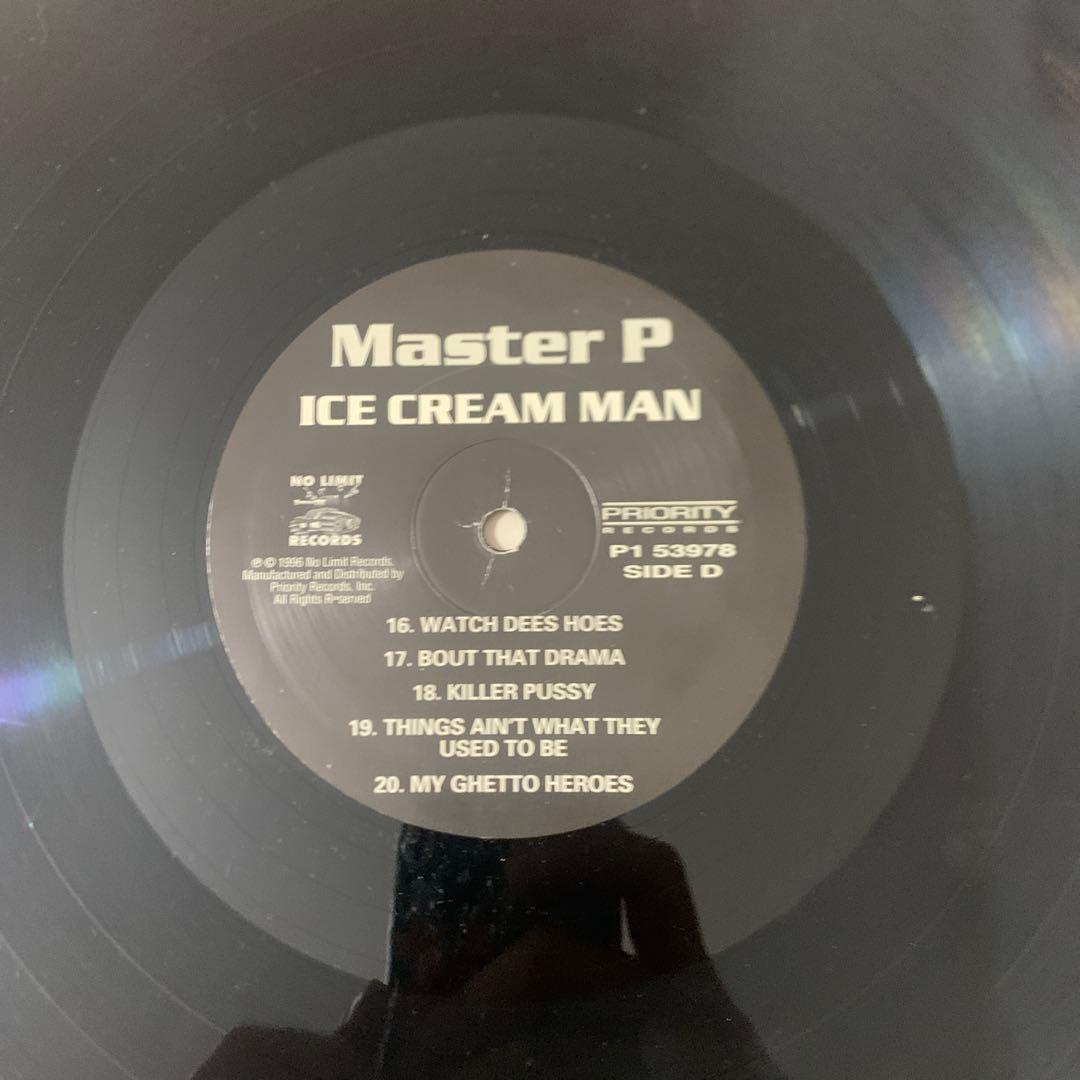 洋楽 Master P Ice Cream Man LP g-rap