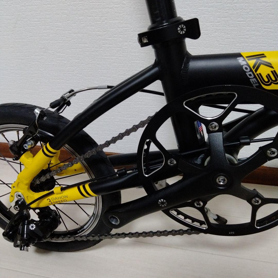 埼玉 手渡し DAHON ダホン K3 折り畳み自転車 輪行袋付き