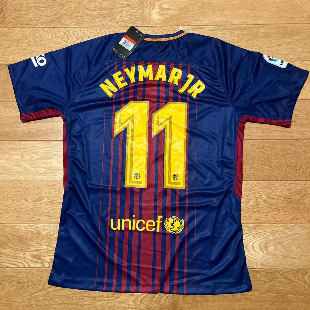 新品 未使用 ゲームシャツ NEYMAR ネイマール ユニホーム バルセロナ