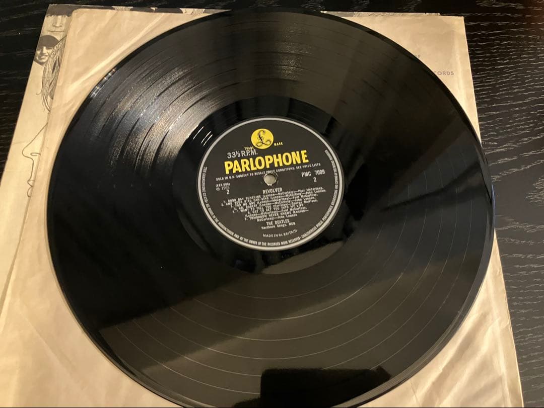 【美品】BEATLES REVOLVER レコード MONO ビートルズ　初期盤