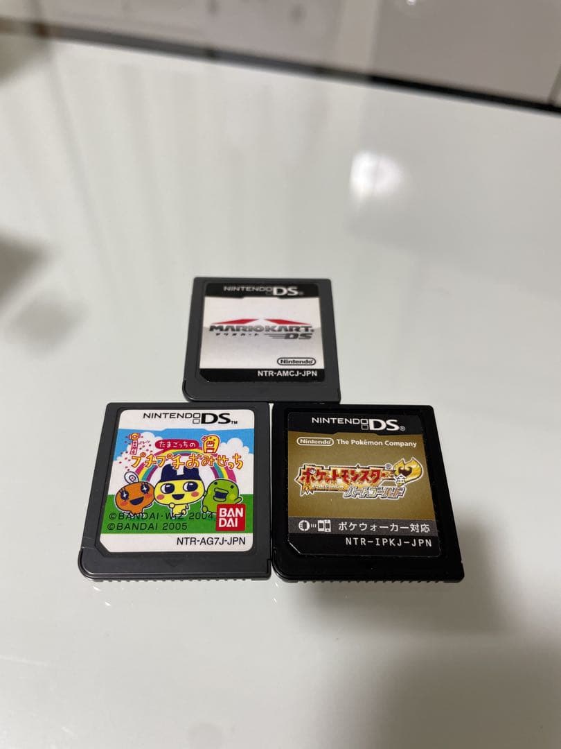 ニンテンドーDSライト　マリオカート　ポケモンゴールド