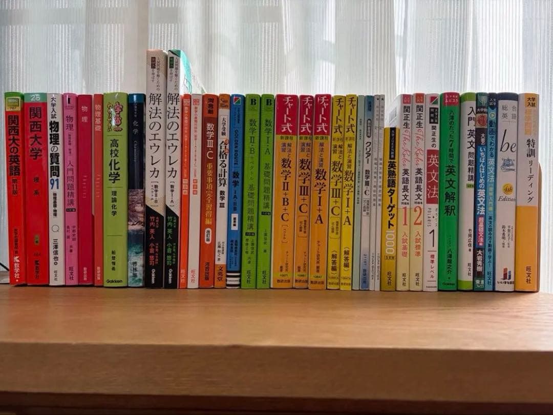 関西大学理工学部2026年合格者36冊参考書まとめ売り！物理・数学・英語