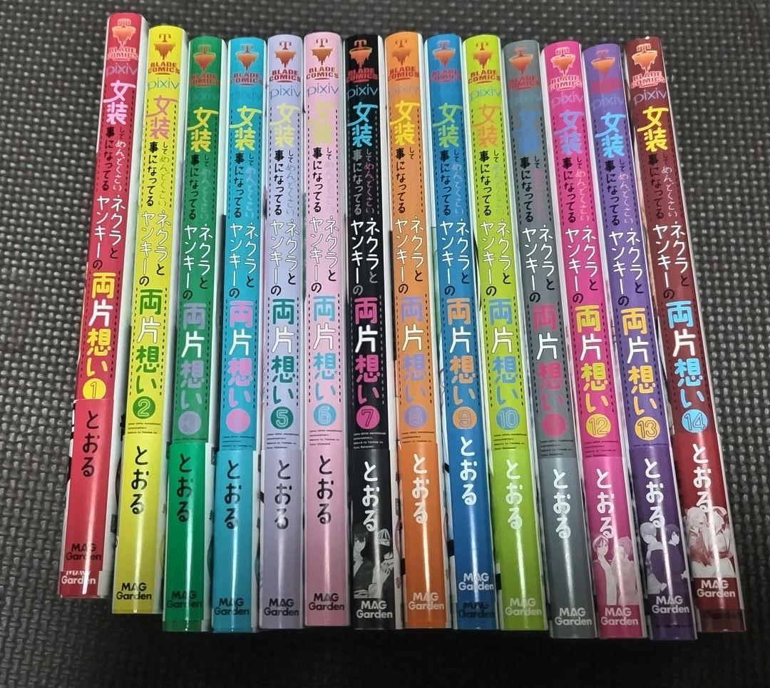 女装してめんどくさい事になってるネクラとヤンキーの両片想い　全巻セット　特典あり