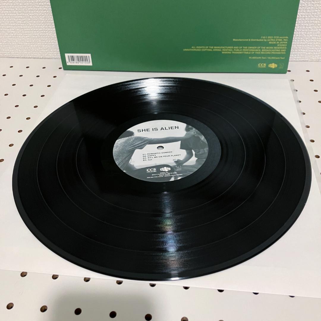 週末CITY PLAY BOYZ「SHE IS ALIEN」2LPレコード