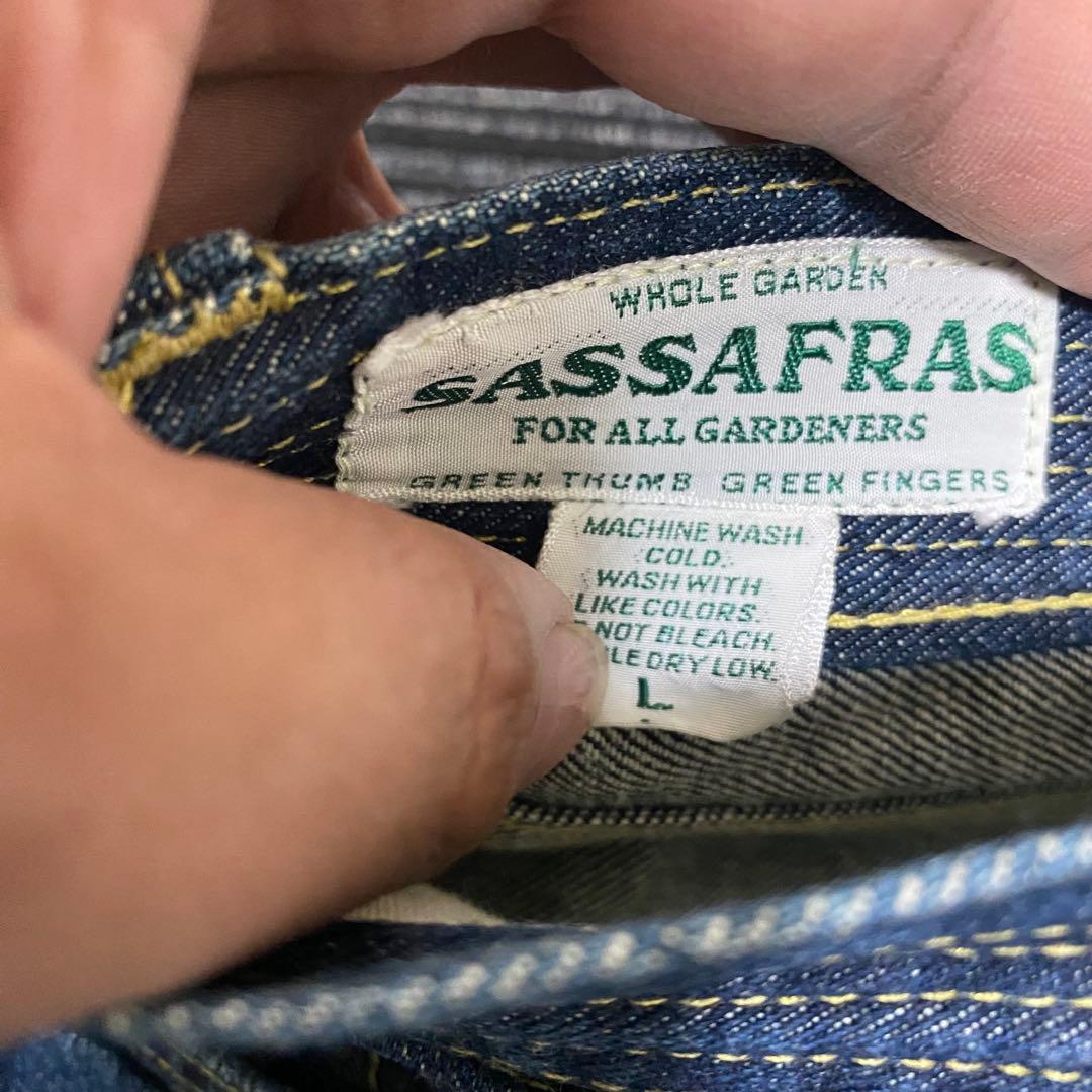 SASSAFRAS フォールリーフパンツ　L サイズ