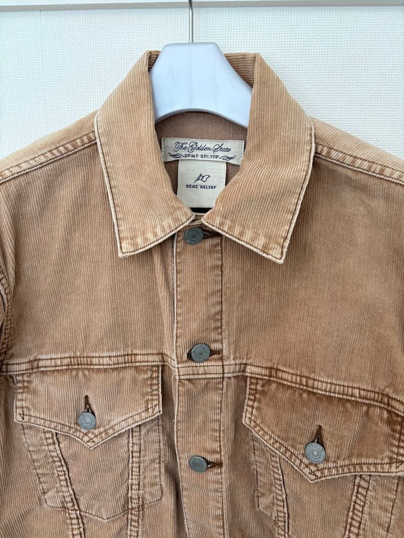 REMI RELIEFレミレリーフ コーデュロイジャケット 3rd Size-M