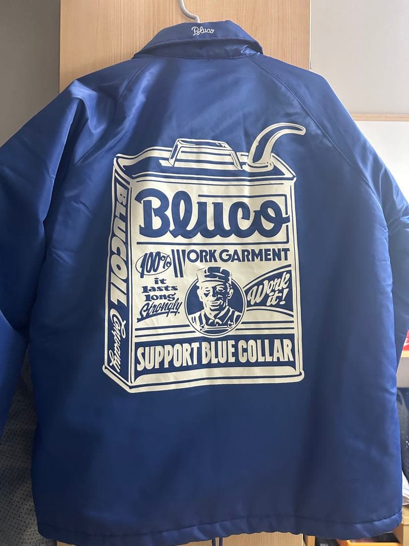 BLUCO ネイビー ワークジャケット Sサイズ