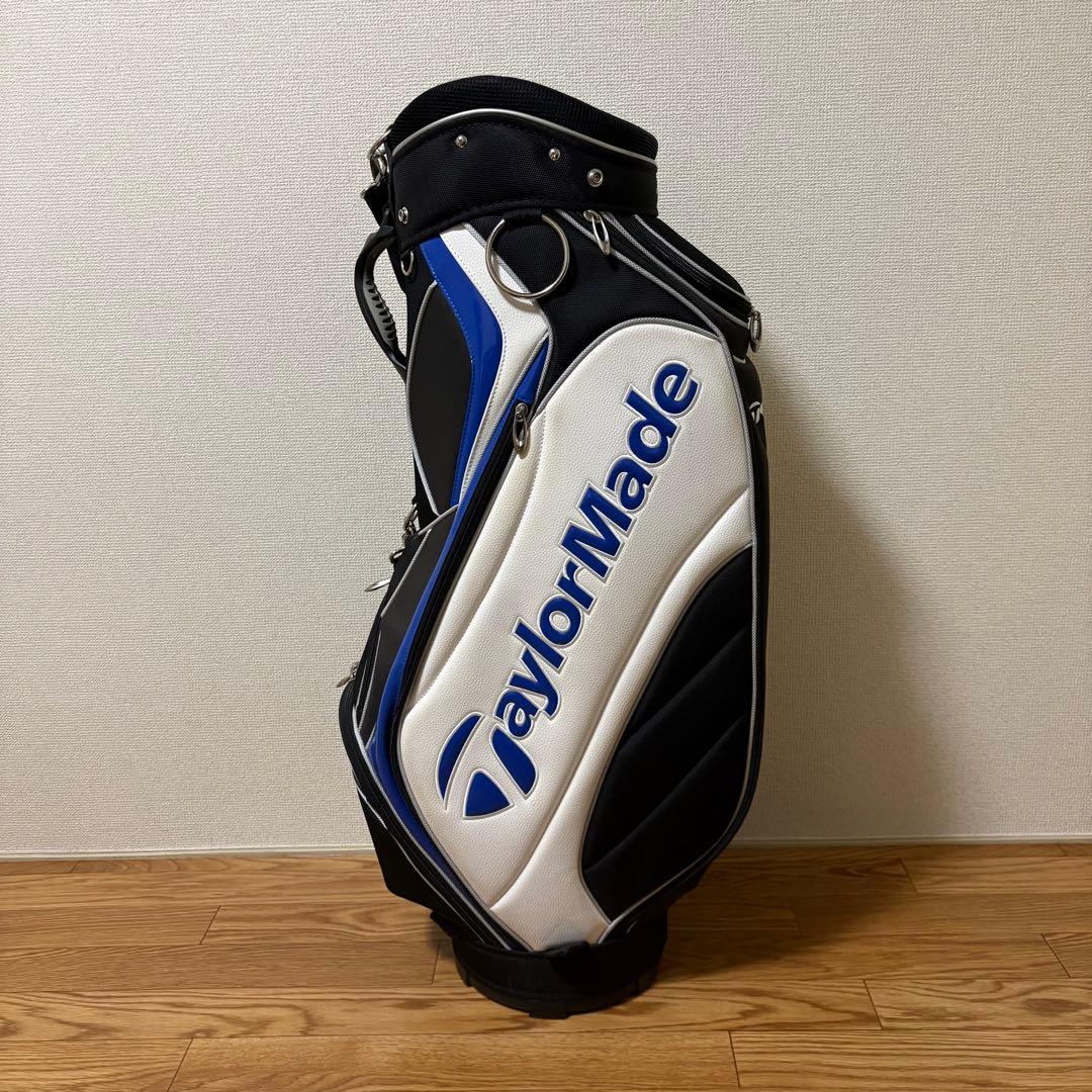TaylorMade キャディバッグ 黒/白/青 SY203