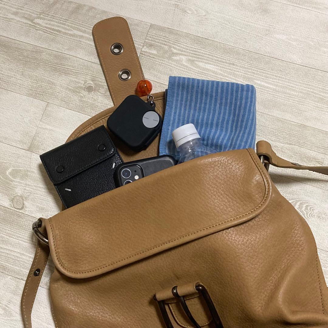 マルニ　3way ベージュ レザー バッグ MARNI