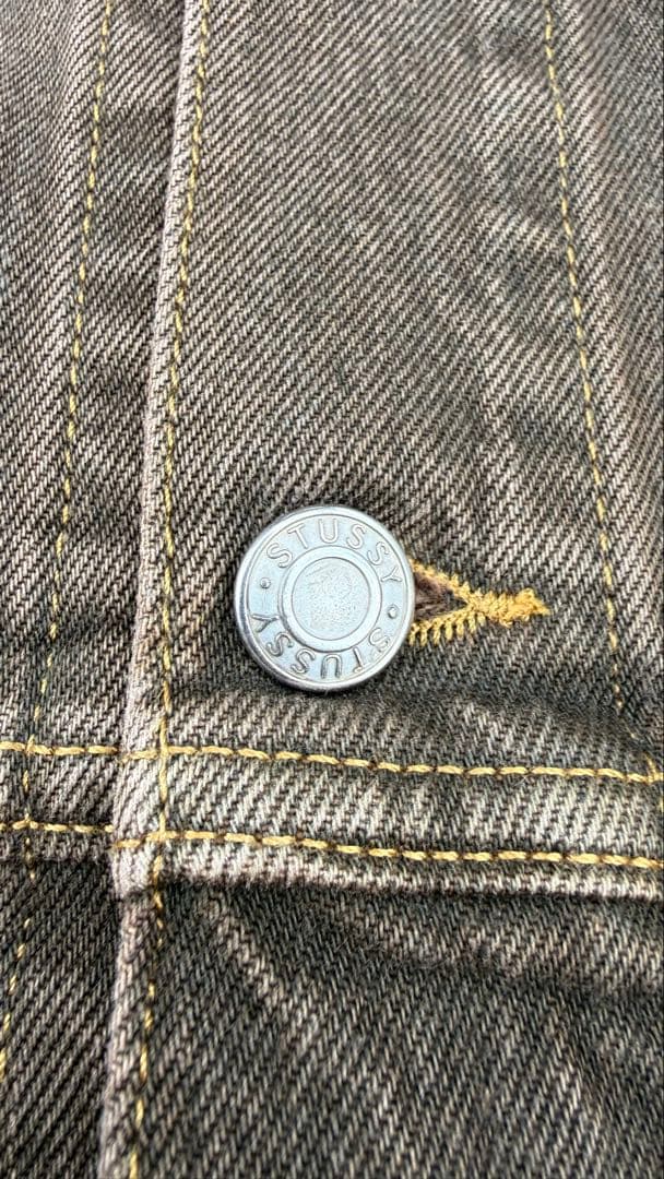 ジャケット・アウター STUSSY TRUCKER DENIM JACKET