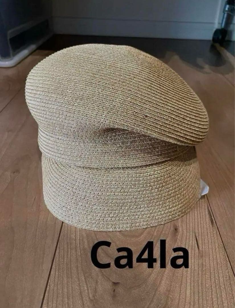美品カシラ　MAY PB3 CA4LAキャスケット　ハット