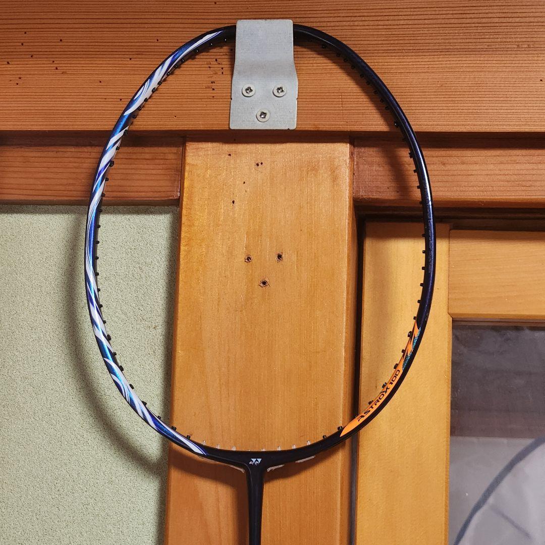【ジャンク品】　バドミントンラケット　アストロクス100zz　ダークネイビー