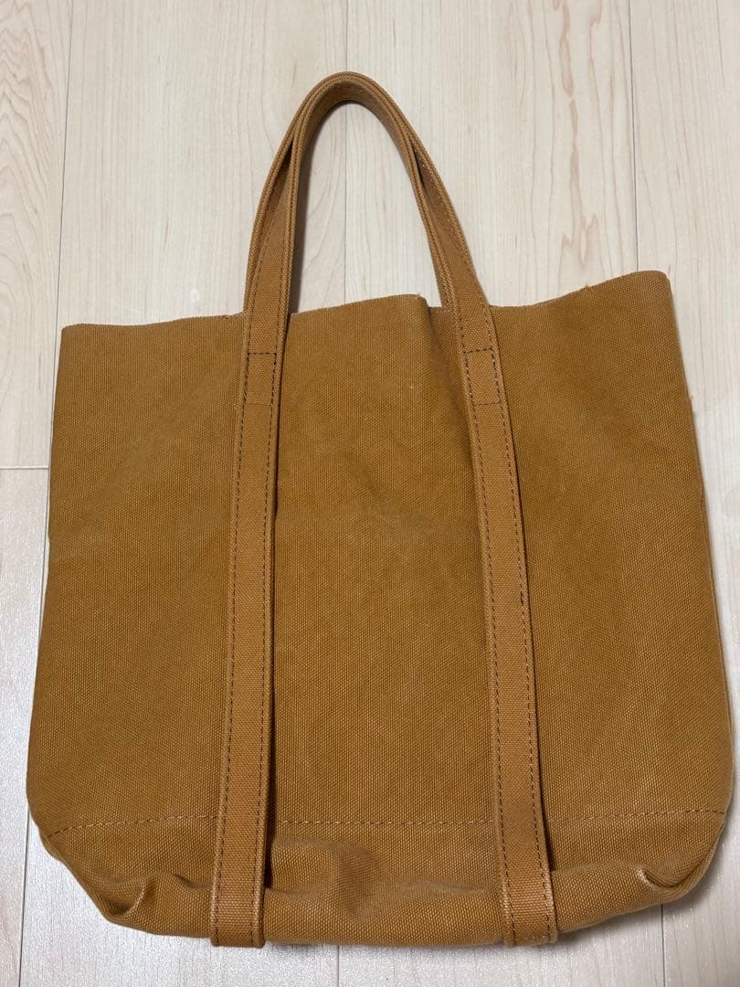 バッグ amiacalva/washed canvas 4pockets tote-TS