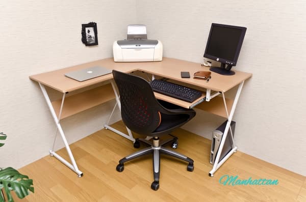 コーナーPCデスクセット　NA/WAL