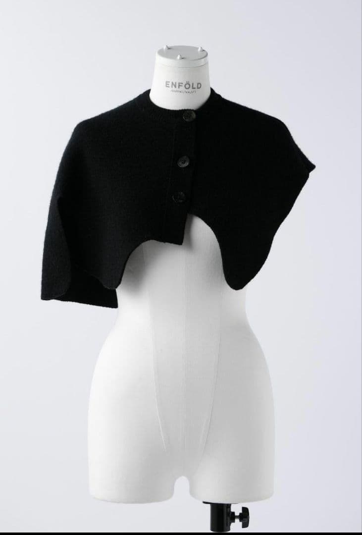 【ENFOLD】アシンメトリーケープ ASYMMETRY CAPE【エンフォルド