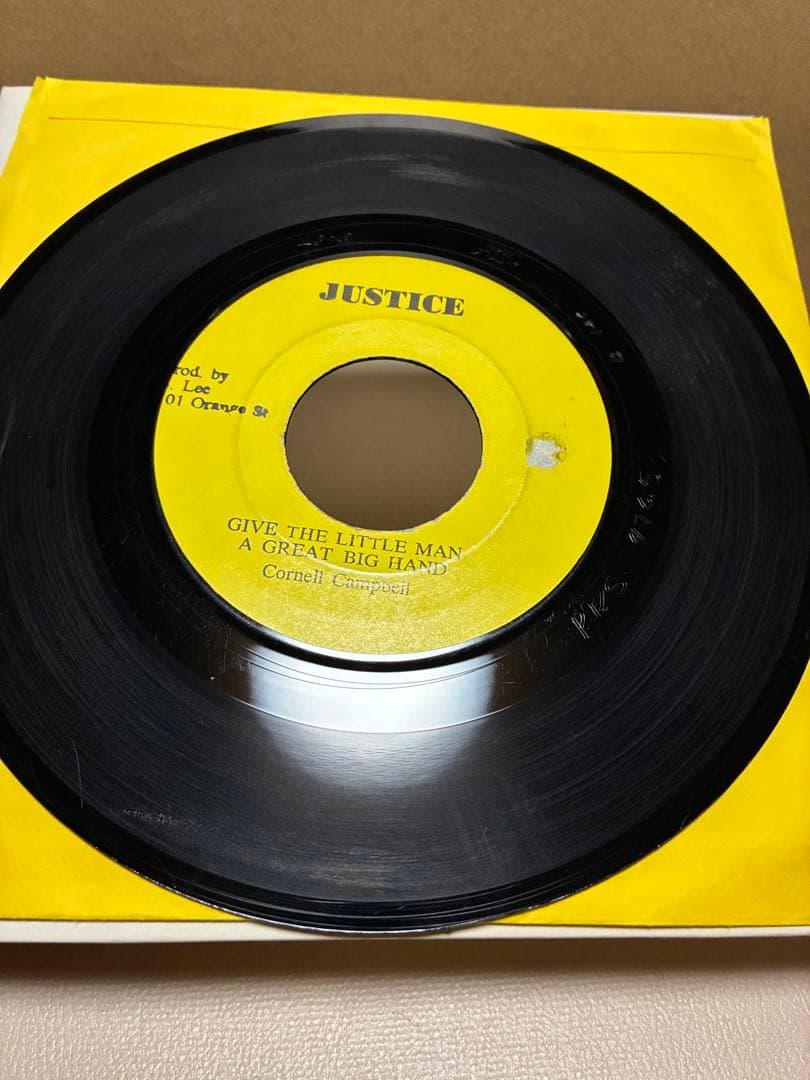 洋楽 Cornell Campbell GIVE THE LITTLE MAN