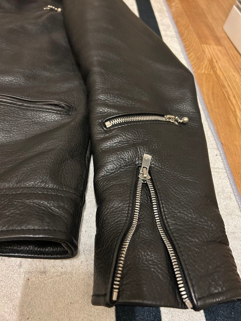 666 ルイスレザー　サイクロンと同じ形式のライダース　Lサイズ