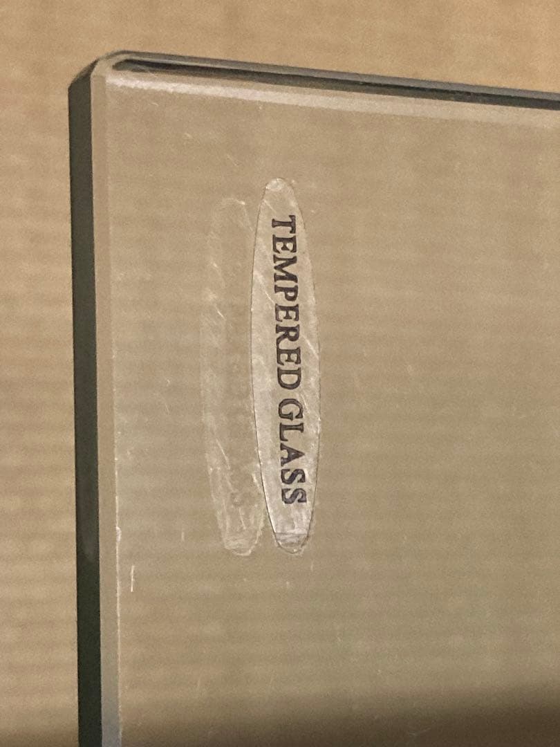 TEMPERED GLASS ガラステーブル【直接お引き渡しは1,980円】