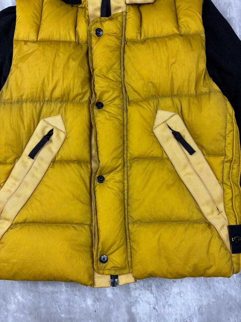 の*ん様 STONE  GARMENT DYED DOWN VEST