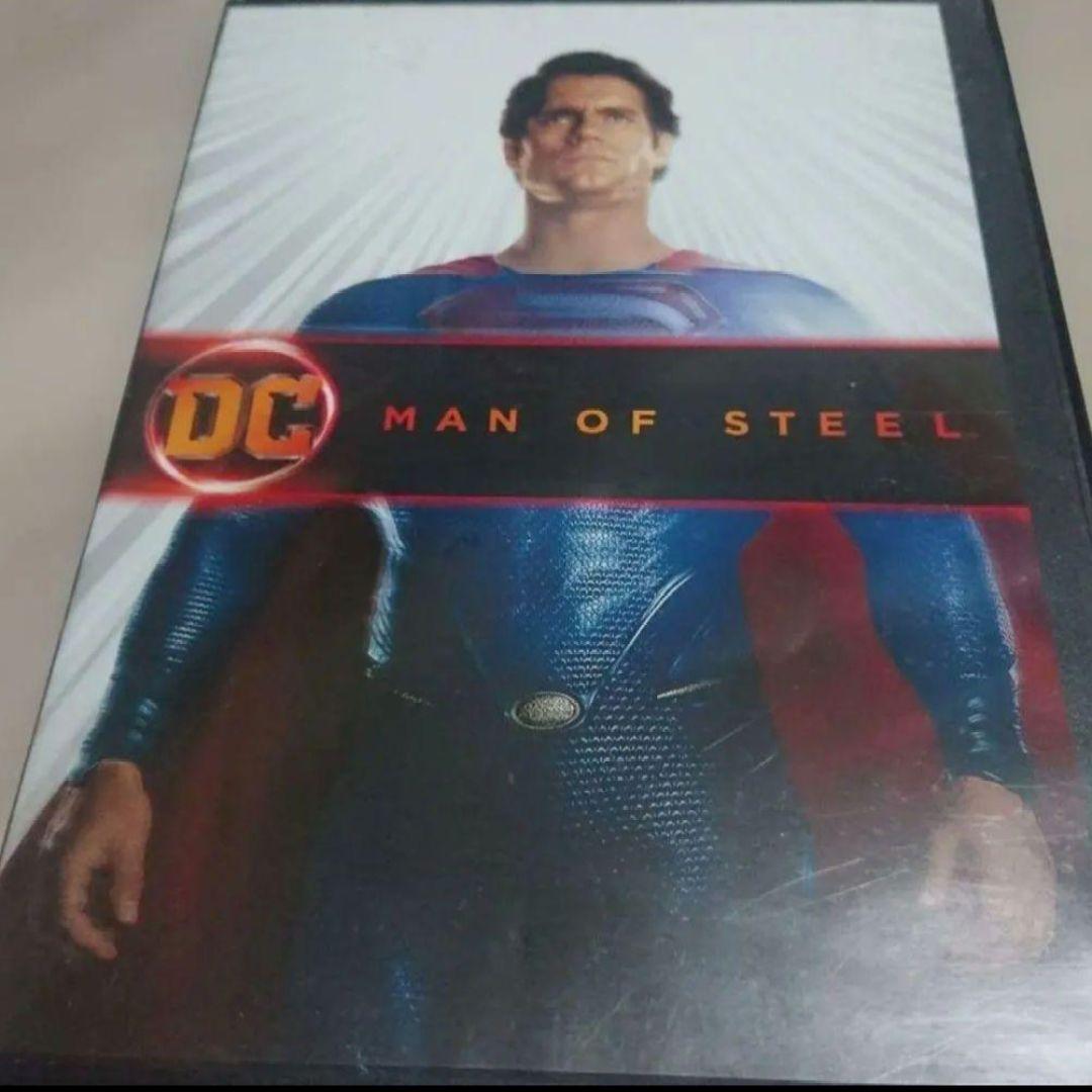 MAN OF STEEL スーパーマンDVDジャケットケース付き