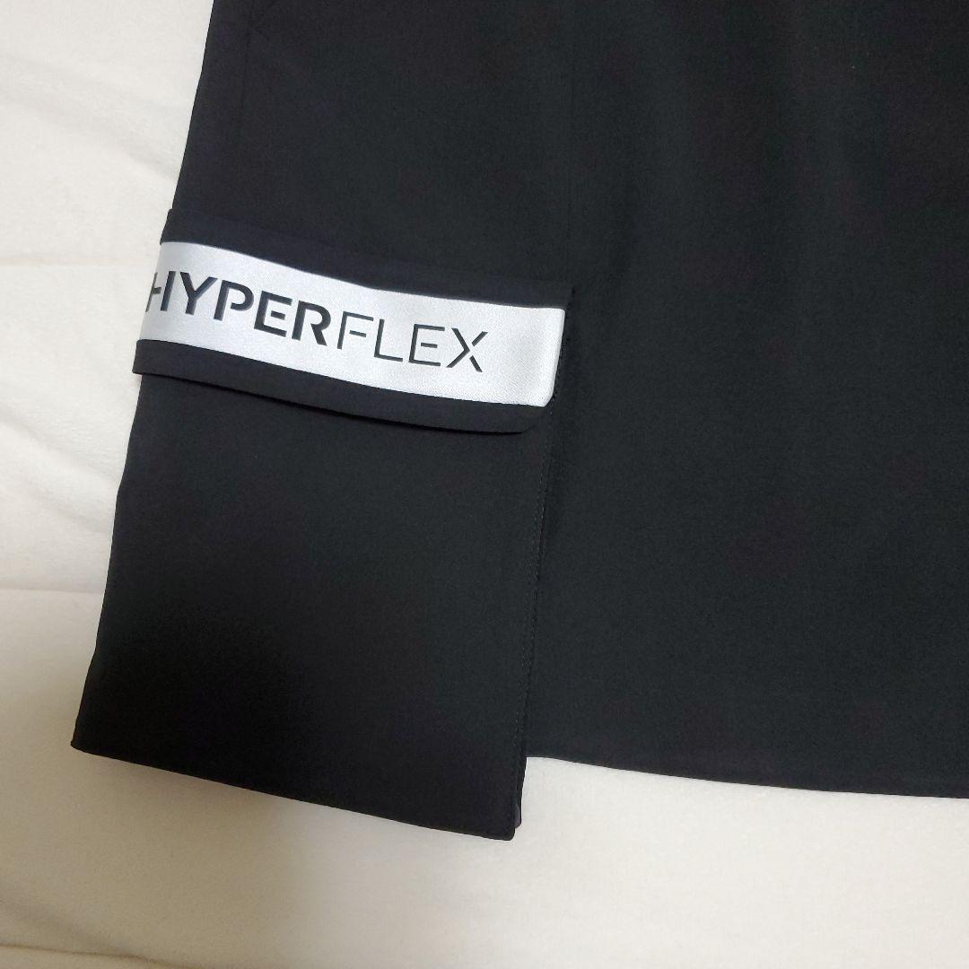 HYPERFLEX Vネック長袖トップスとスカートセット