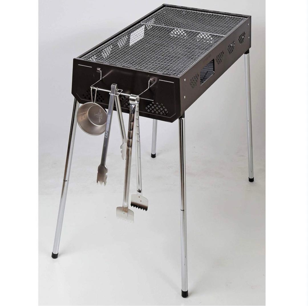【未使用品】キャプテンスタッグ バーベキューコンロ グリル 800　※301