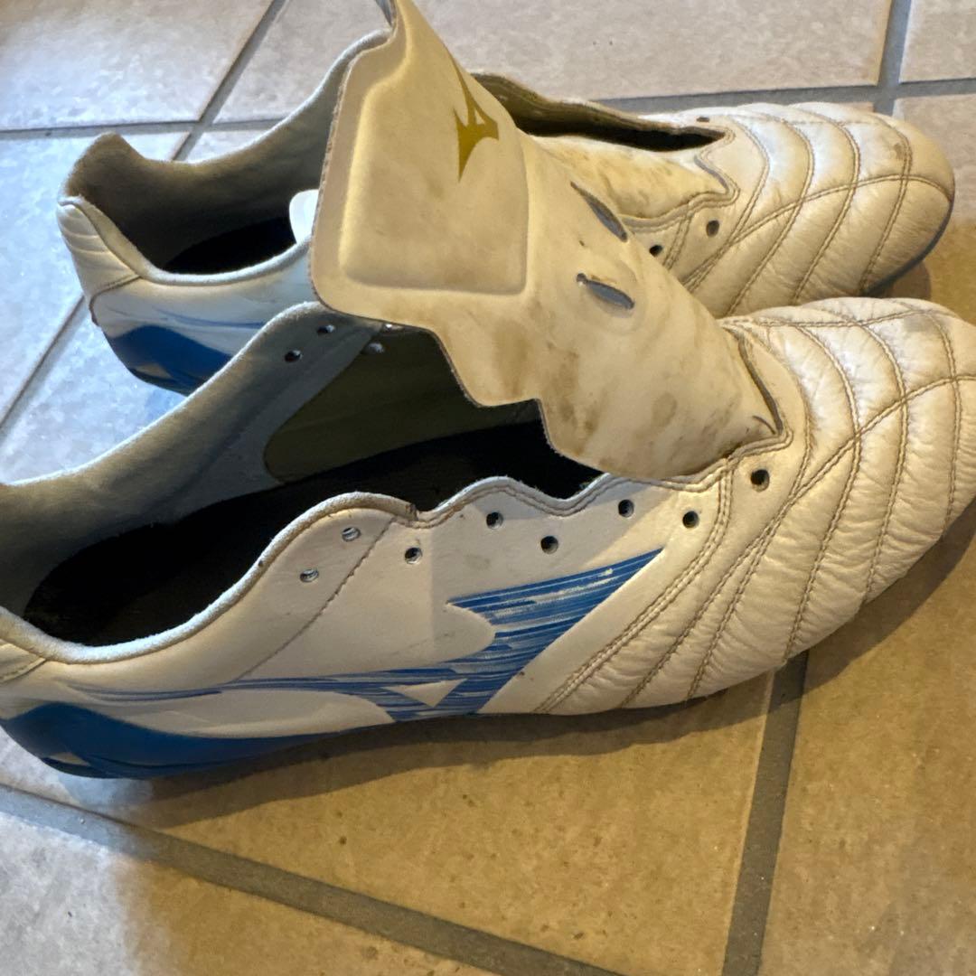 Mizuno サッカーシューズ ホワイト/ブルー