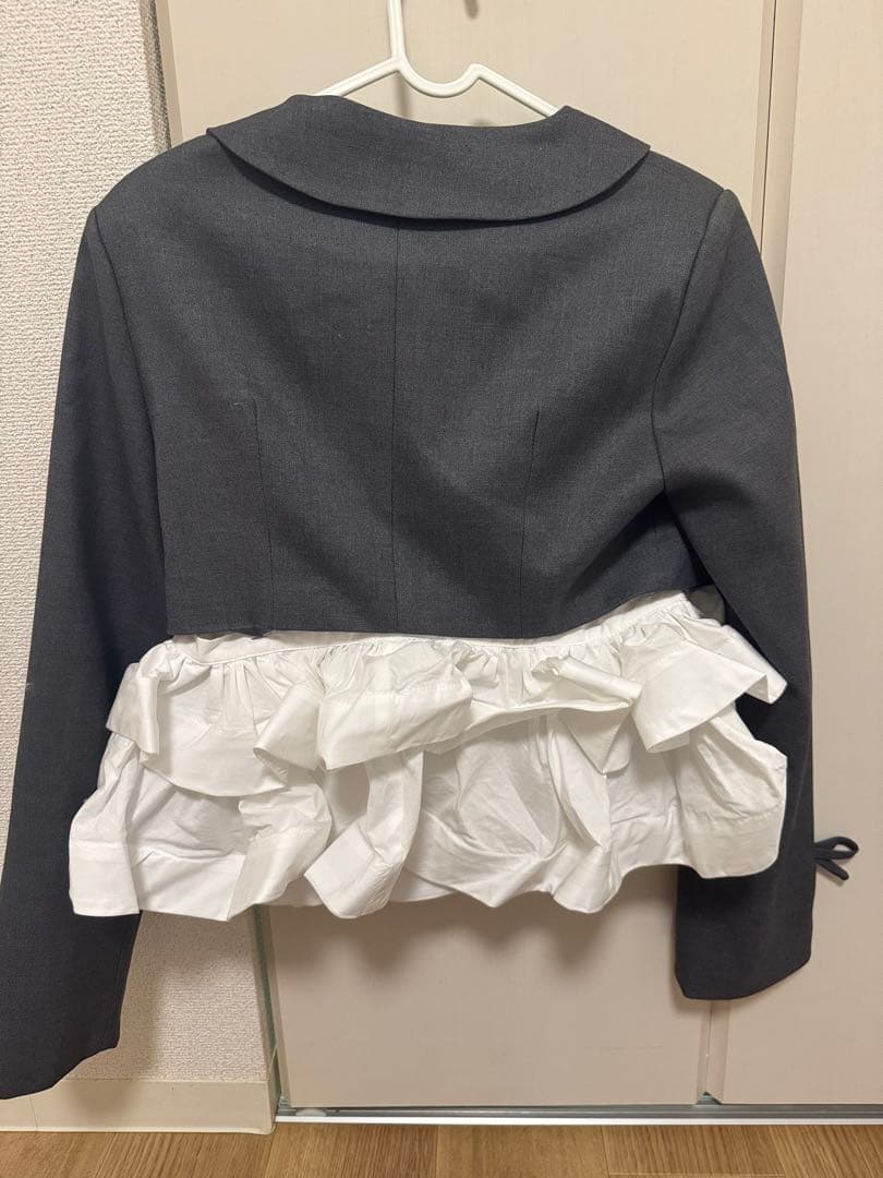 ジャケット・アウター POMME d'amour peplum frill jacket