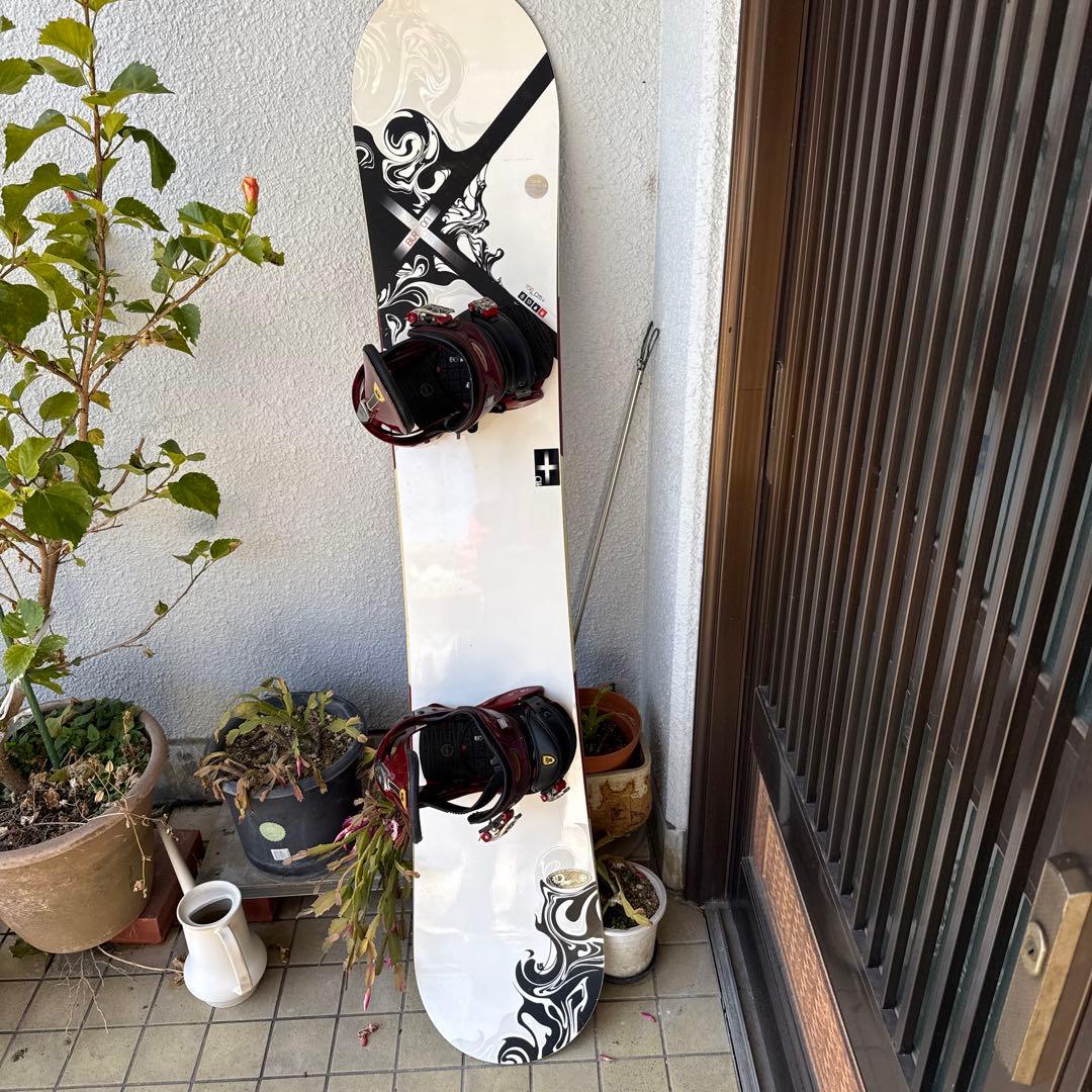 Burton CUSTOM-Xスノーボード 156cm 2008年製