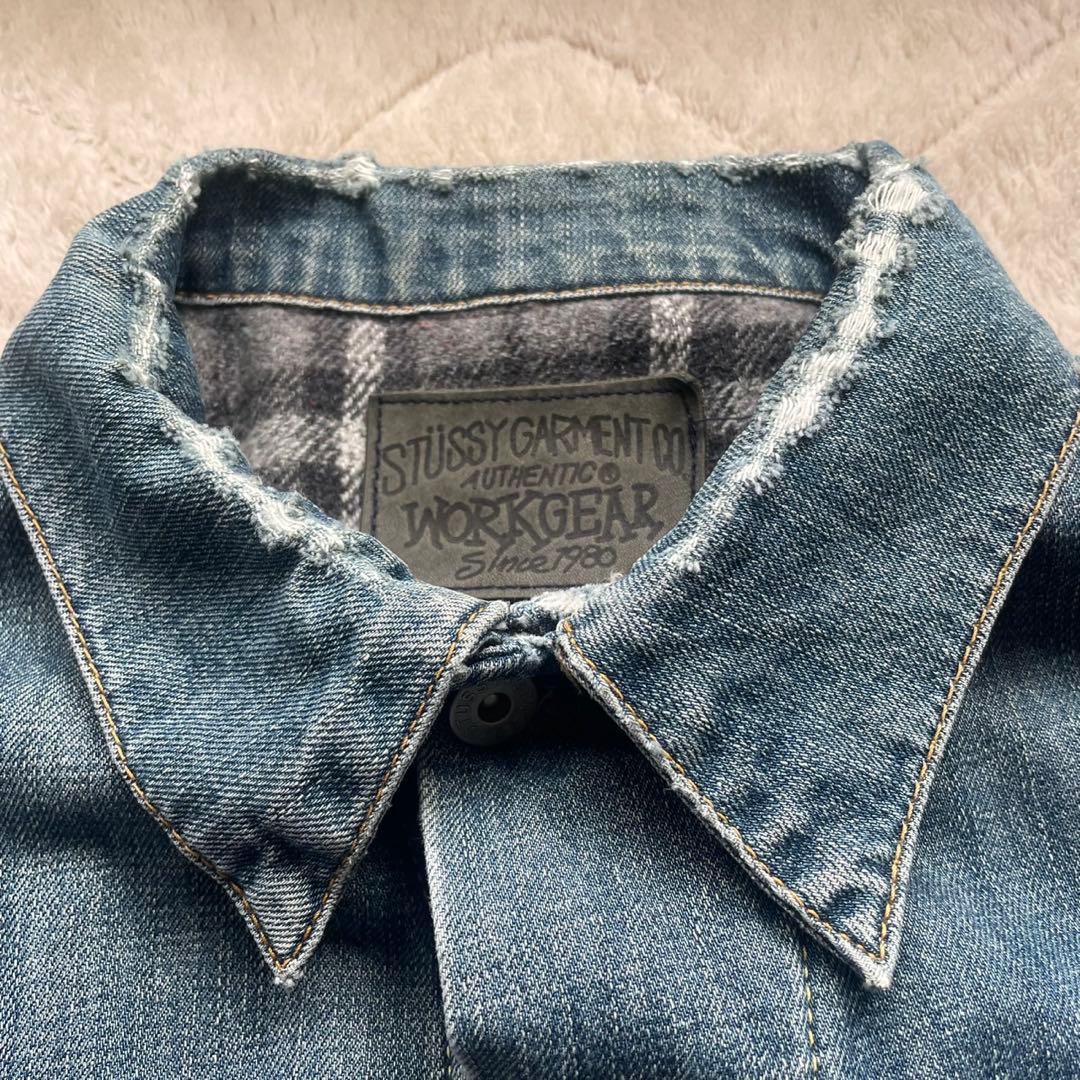 STUSSY WORKGEAR デニムジャケット