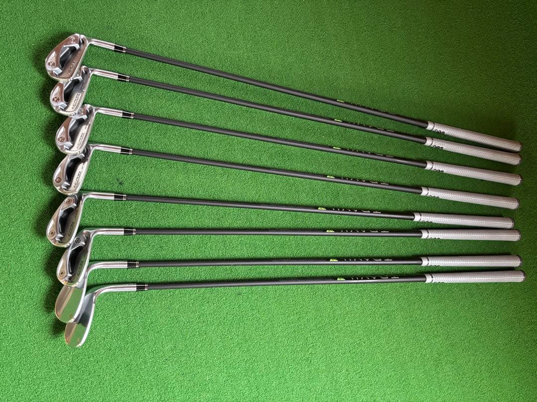 Epon AF-506アイアン、ウェッジ8本セット　トラビル105Ｓ
