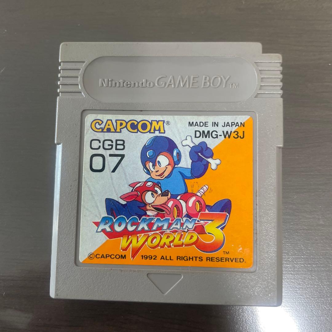 ロックマン3 ゲームボーイ 箱付き