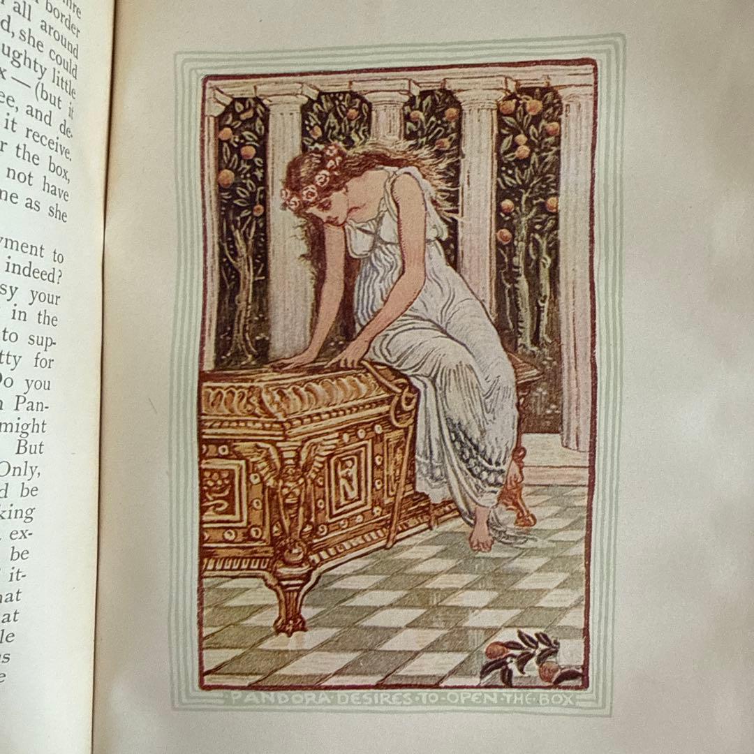 稀少1891年アンティーク美しい挿絵の洋書WalterCrane児童書　古書