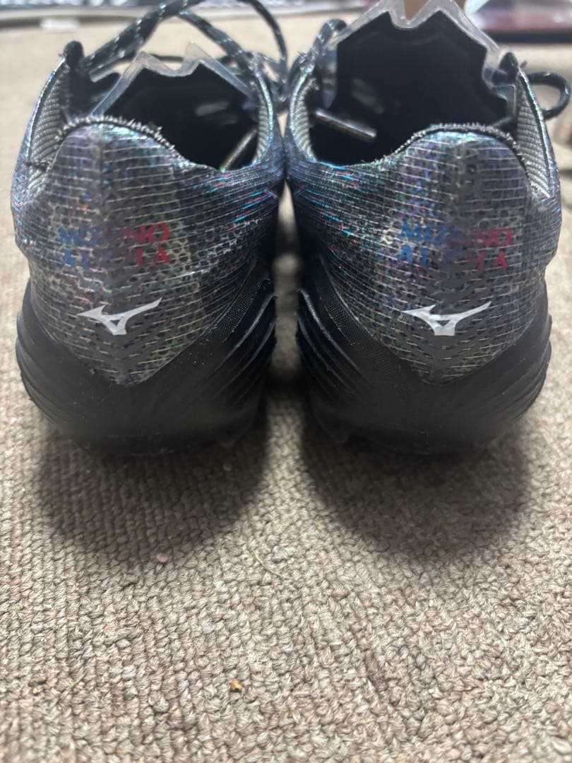 MizunoアルファJAPAN Black23.5 美品