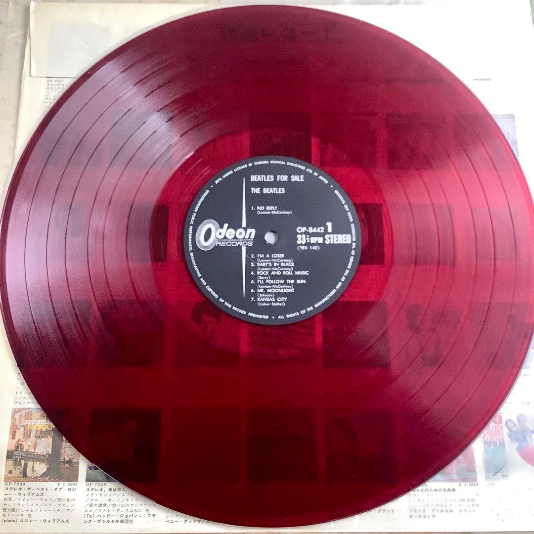 レア!良品! レコード極美! ビートルズ’65 1965年初版盤 オデオン赤盤