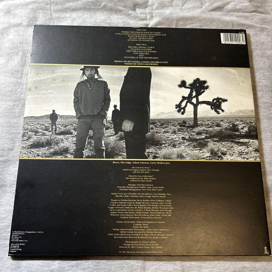 UK盤　マトA-1U B-1U/ U2. THE.JOSHUA.TREE