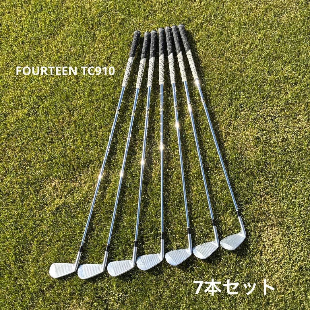 FOURTEEN・フォーティーン TC910 アイアン ゴルフクラブ 7本セット