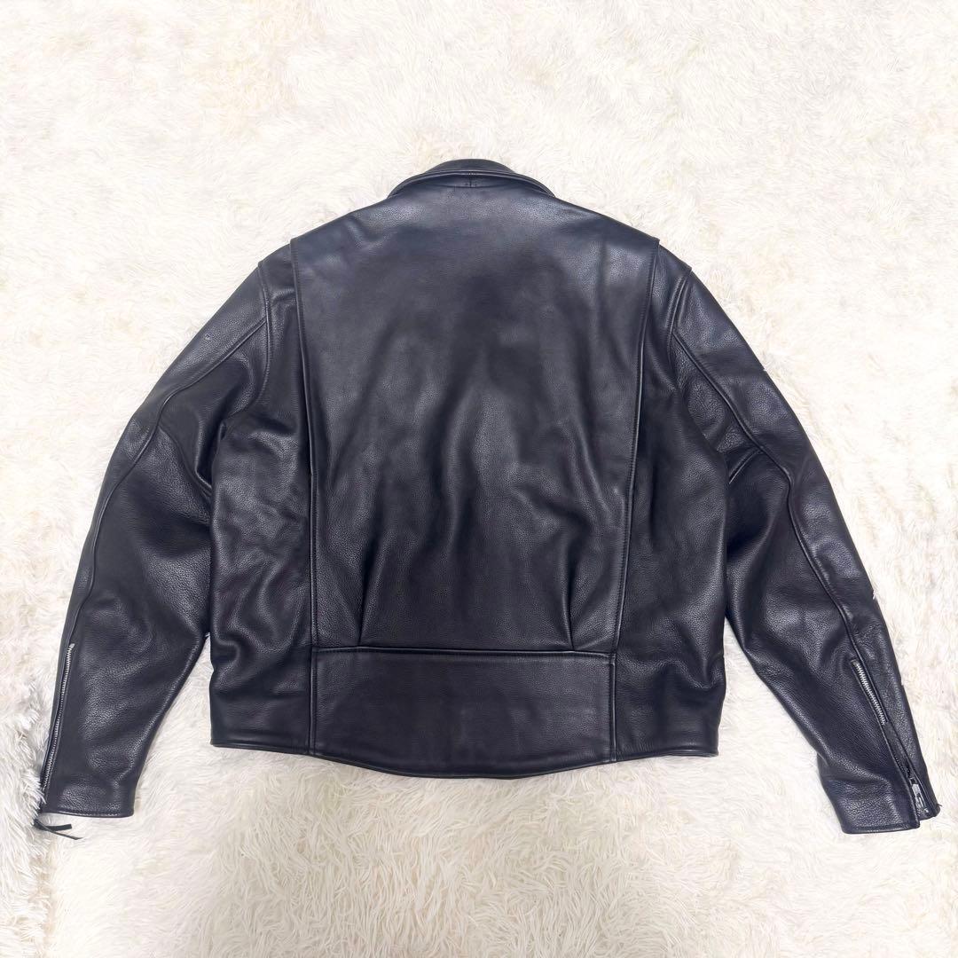 ✨希少・USA製✨ ハーレーダビッドソン ダブルライダース レザー 黒 XL