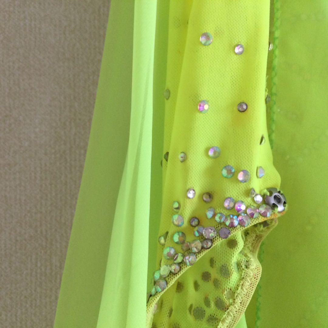 タカダンスドレス蛍光黄緑Mサイズ