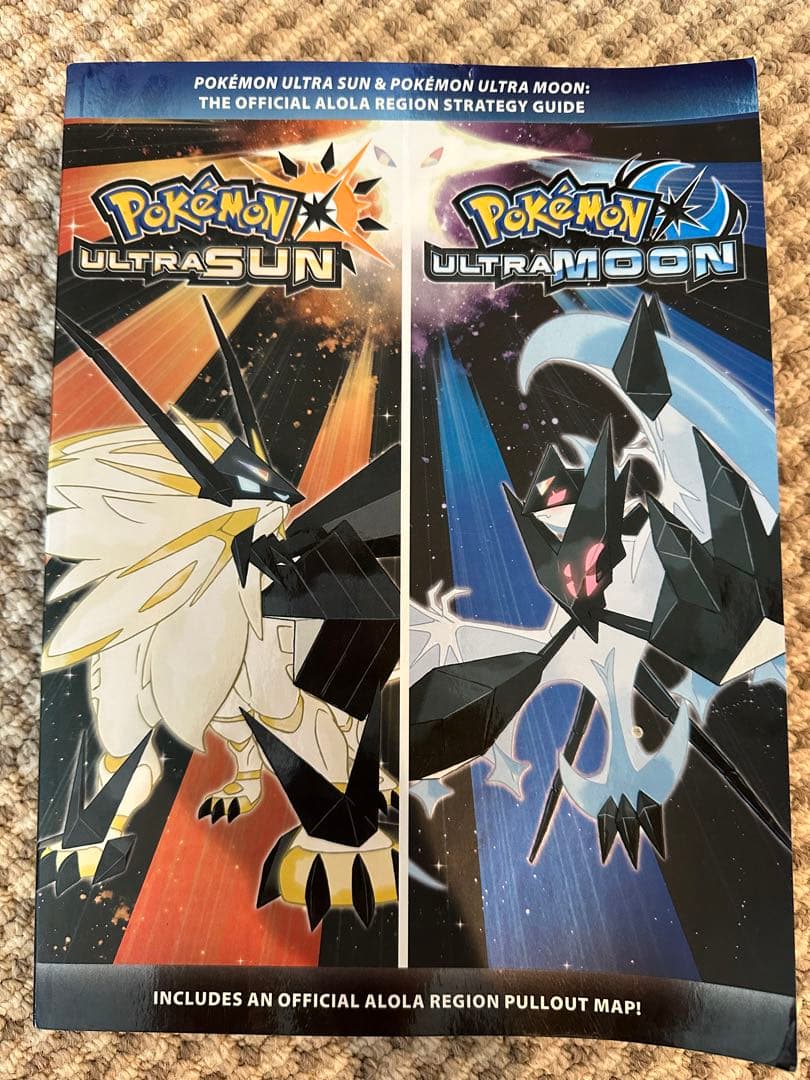 ポケモン洋書　Pokémon Ultra Sun アローラ地域戦略
