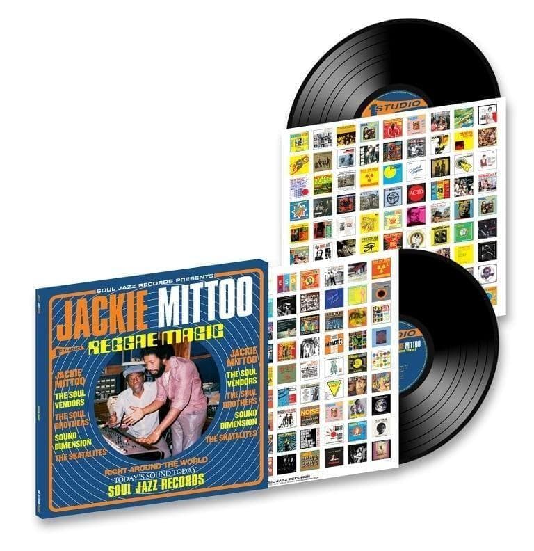 新品 LP 2枚組 見開 Jackie Mittoo Reggae Magic