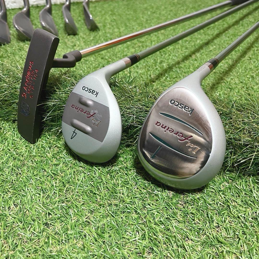 極美品 これからゴルフを始める方にオススメ レディースゴルフクラブ10本セット