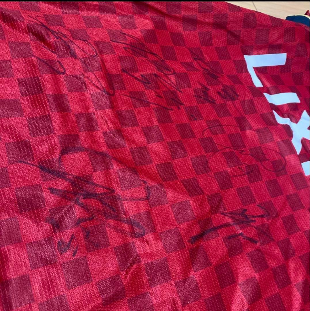 美品　鹿島アントラーズ　レプリカユニフォーム　M サイン入り