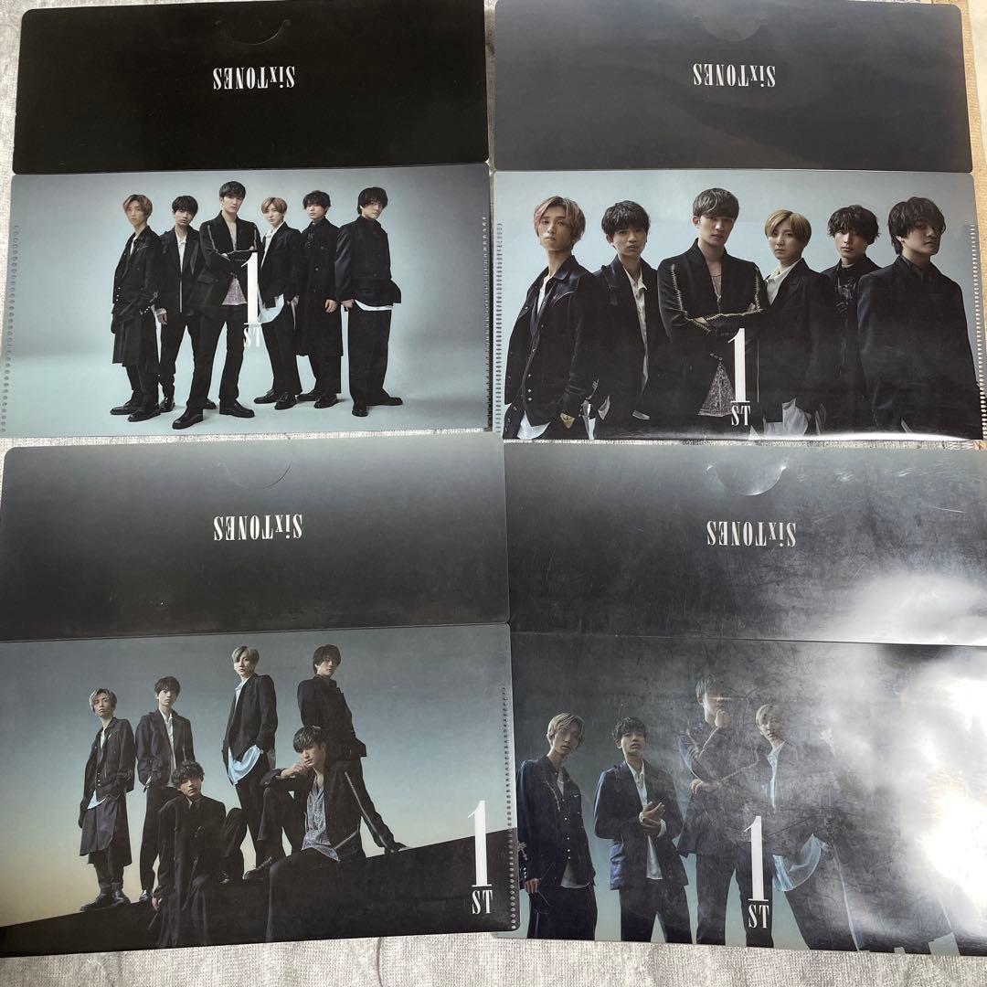 SixTONES 「1ST」アルバム 通常盤 原石盤 音色盤3セット 特典付き